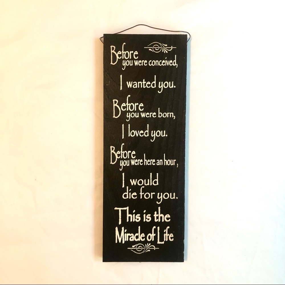 Maureen Hawkins Quote Wall Sign | Nursery Decor
